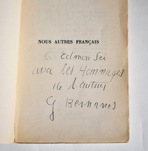 Georges Bernanos // Nous autres Français