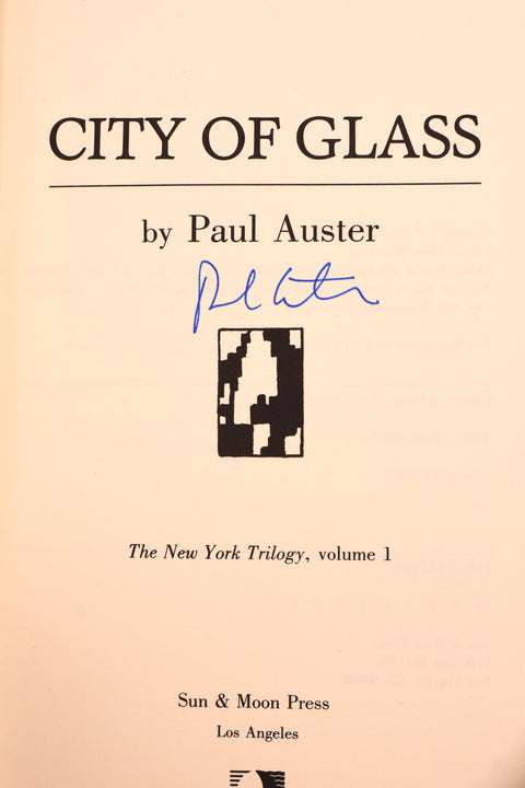 Paul Auster // The New York Trilogy