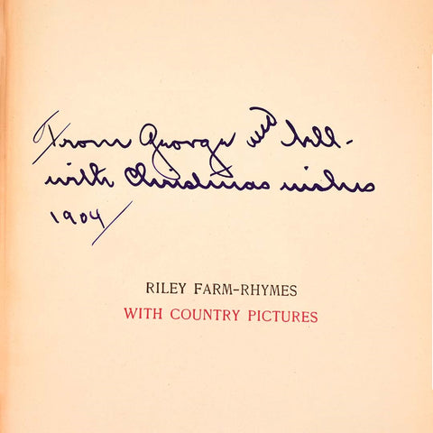 James Whitcomb Riley // Farm-Rhymes