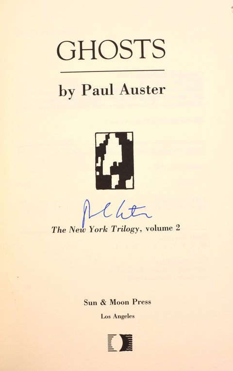 Paul Auster // The New York Trilogy