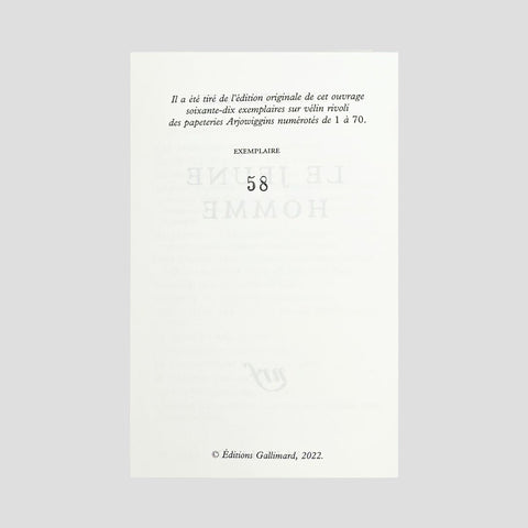 Annie Ernaux // Le Jeune Homme