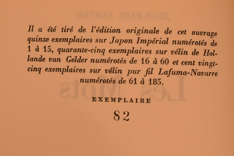 Jean-Paul Sartre // Les Mots + The Words