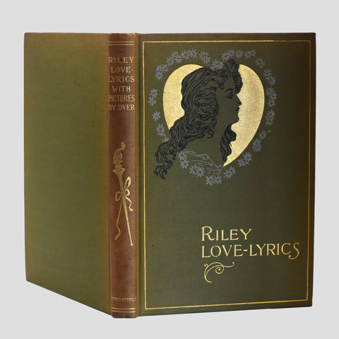 Two books by James W. Riley (1849-1916), Inscribed.