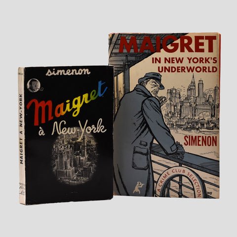 Georges Simenon // Maigret à New-York + Maigret in New York's Underworld