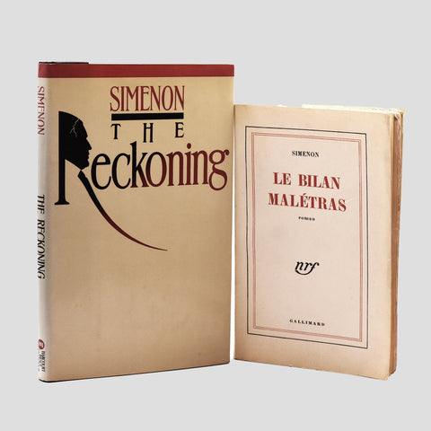 Georges Simenon // Le Bilan Malétras + The Reckoning