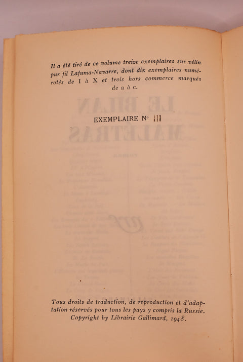 Georges Simenon // Le Bilan Malétras + The Reckoning