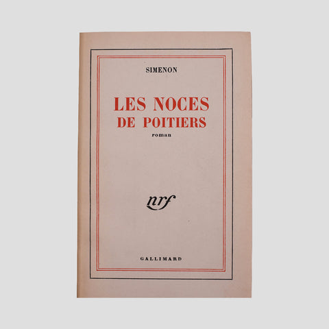 Georges Simenon // Les Noces de Poitiers + The Couple from Poitiers