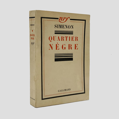 Georges Simenon // Quartier Nègre