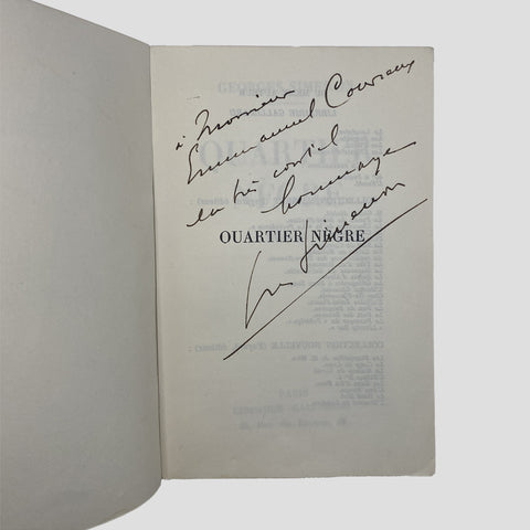 Georges Simenon // Quartier Nègre