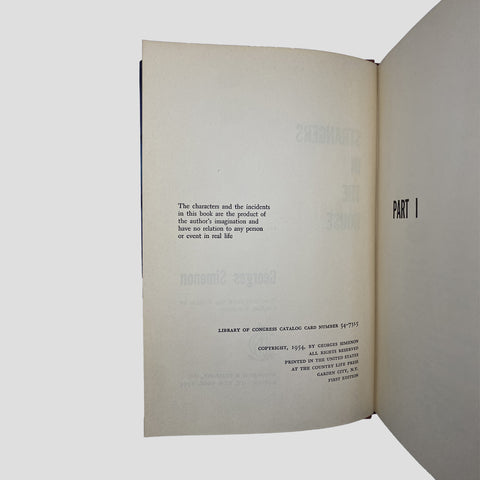 Georges Simenon // Strangers in the House