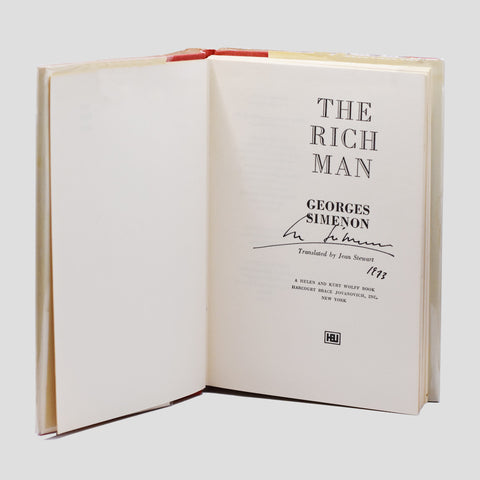 Georges Simenon // Le Riche Homme + The Rich Man