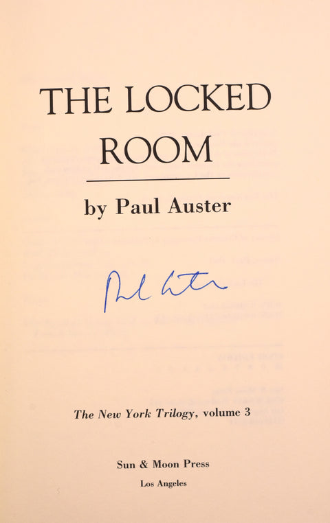 Paul Auster // The New York Trilogy