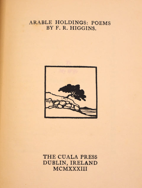 F.R. Higgins // Arable Holdings