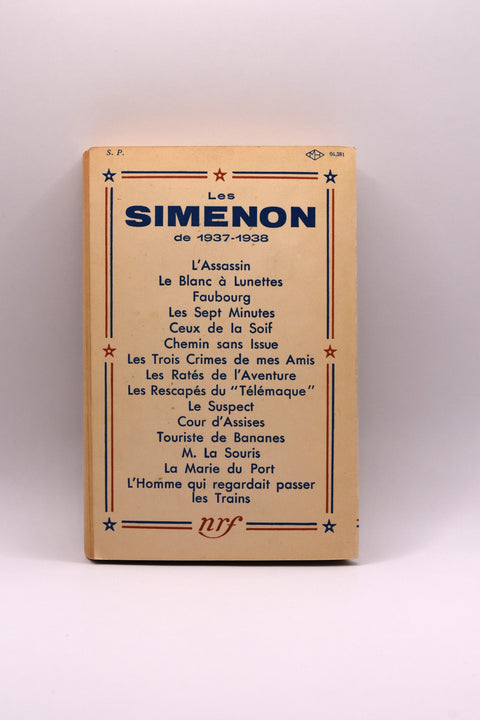 Georges Simenon // Les Rescapés du Télémaque + The Survivors