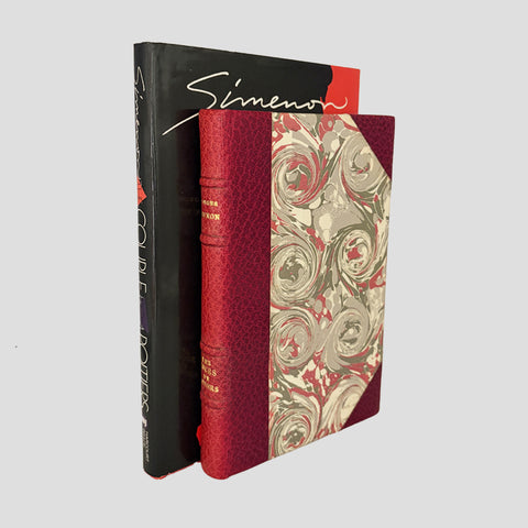 Georges Simenon // Les Noces de Poitiers + The Couple from Poitiers