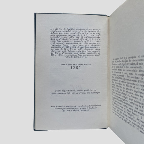 Albert Camus // Actuelles I, II, III