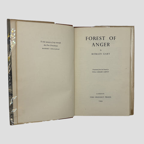 Romain Gary // Forest of Anger