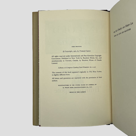 Truman Capote // In Cold Blood