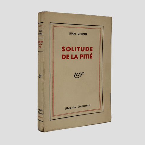 Jean Giono // Solitude de la Pitié