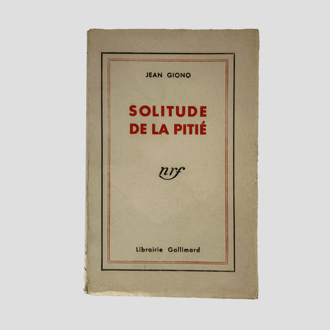 Jean Giono // Solitude de la Pitié
